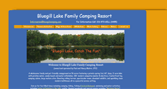 Desktop Screenshot of bluegillcamping.com